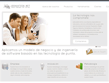 Tablet Screenshot of joshuatech.net